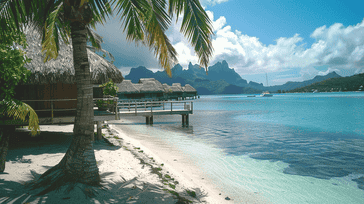 Bora Bora Beauty: Lagoon Luxury in French Polynesia